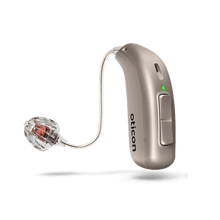 Oticon Ruby 2 Mini RITE Hearing Aid, Rechargeable Digital Programmable Mini  RIC, Bluetooth Enable Hearing Aid