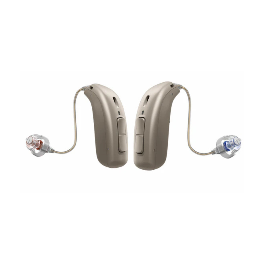 Oticon Ruby 1 Mini RITE Power Rechargeable Direct Streaming RIC Hearing Aid