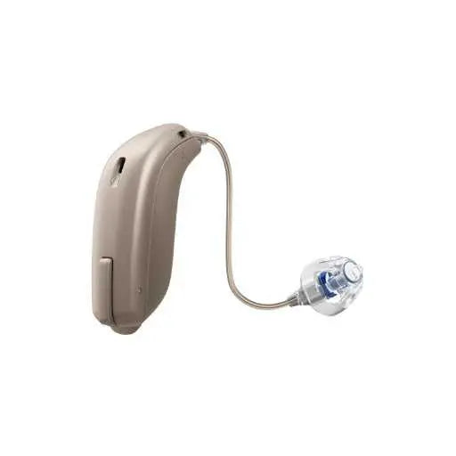 Oticon Jet 1 Mini RITE Power Open Fit Battery Mini RIC Bluetooth Connectivity Hearing Aid.