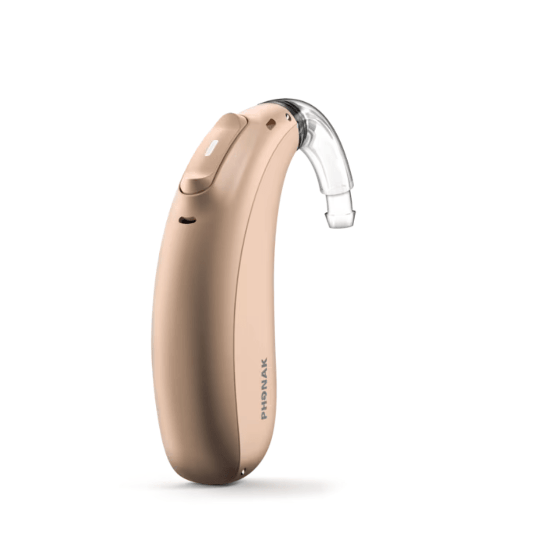 Phonak Paradise Naida P30-PR rechargeable hearing aid - HearUpUSA