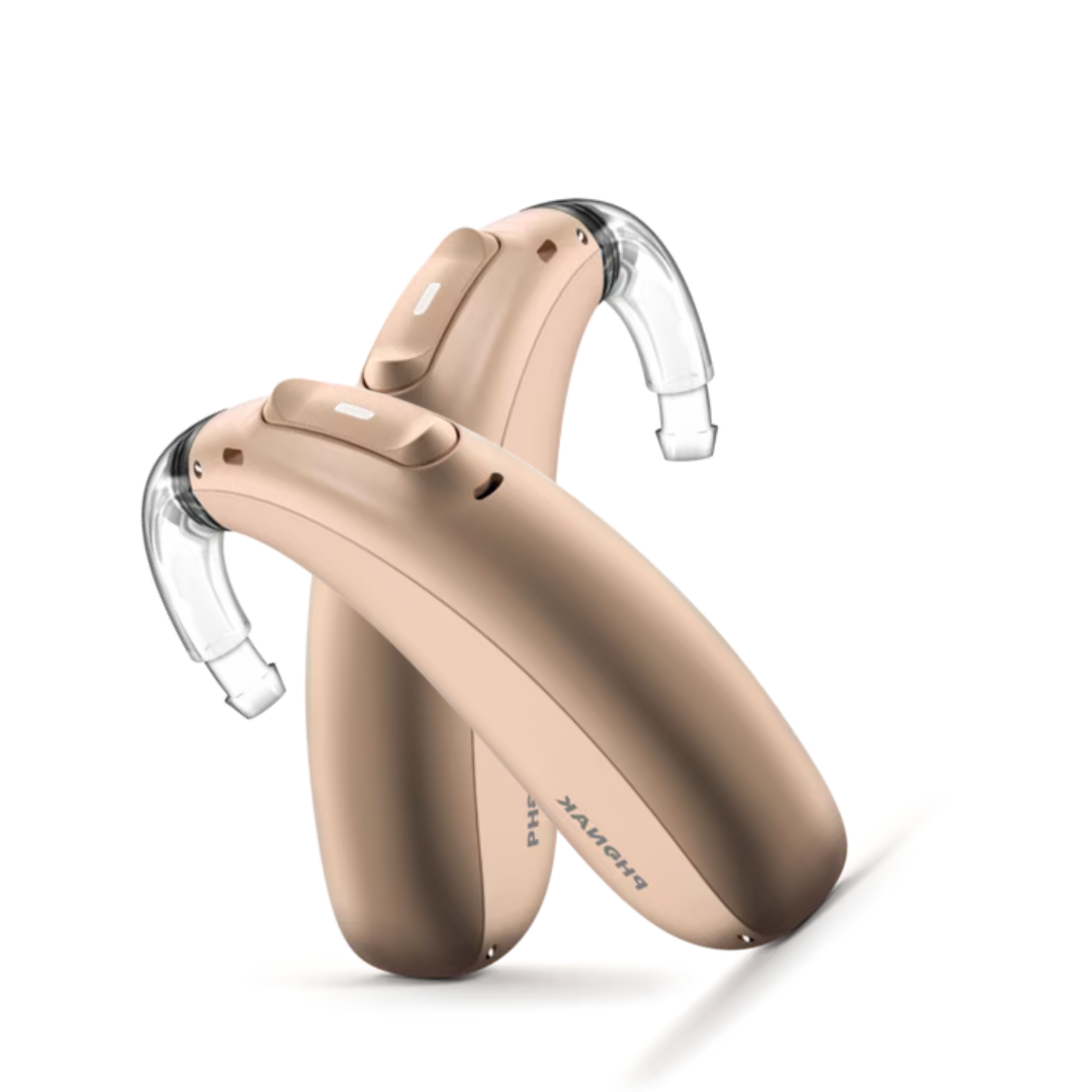 Phonak Paradise Naida P50-PR rechargeable hearing aid - HearUpUSA