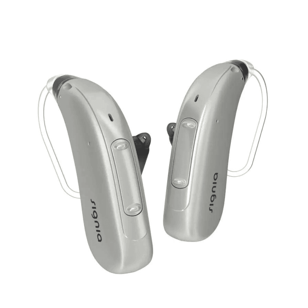 Signia Charge & Go Motion P 2X Rechargeable BTE Hearing Aid - HearUpUSA