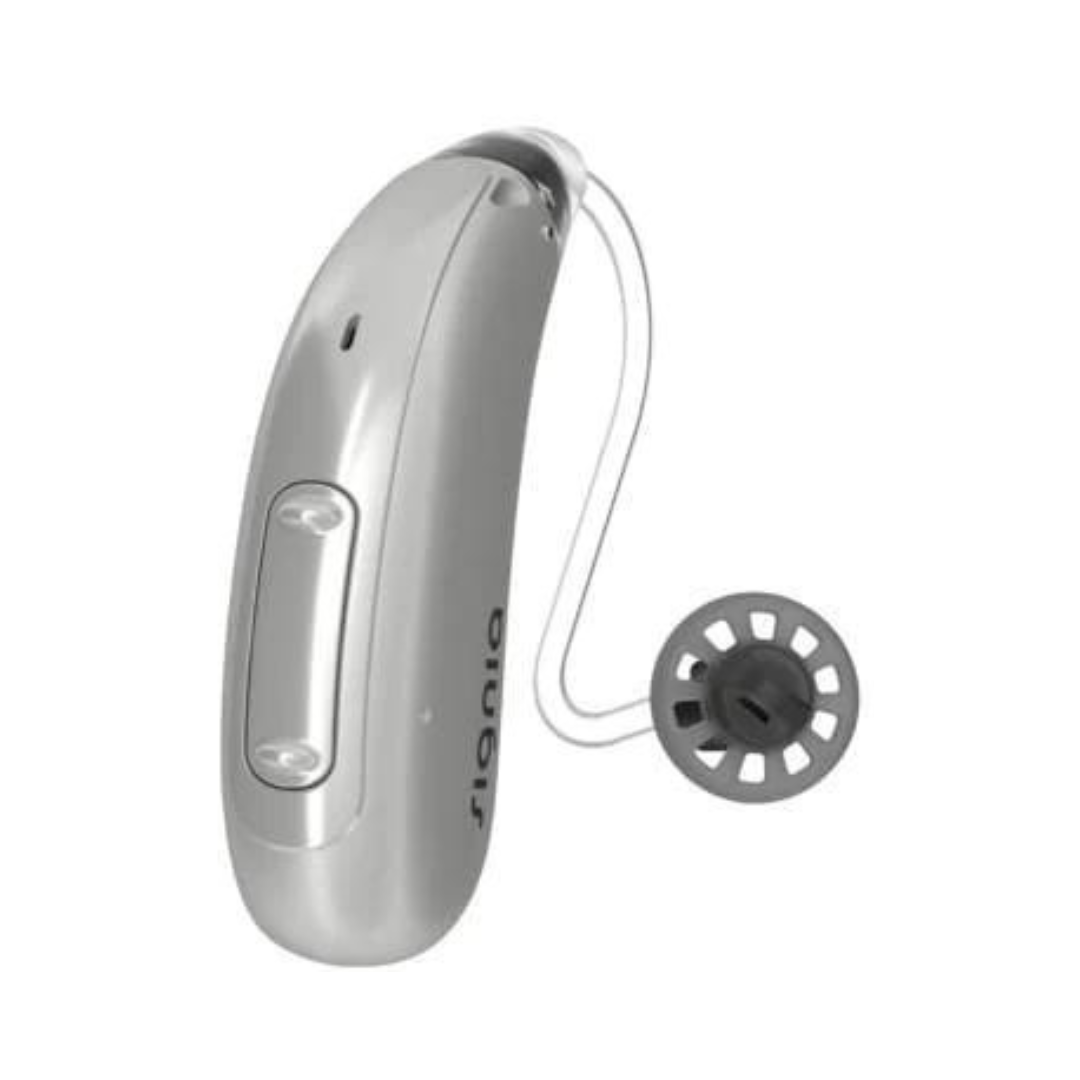 Signia Charge & Go Motion 1X Rechargeable BTE Hearing Aid - HearUpUSA