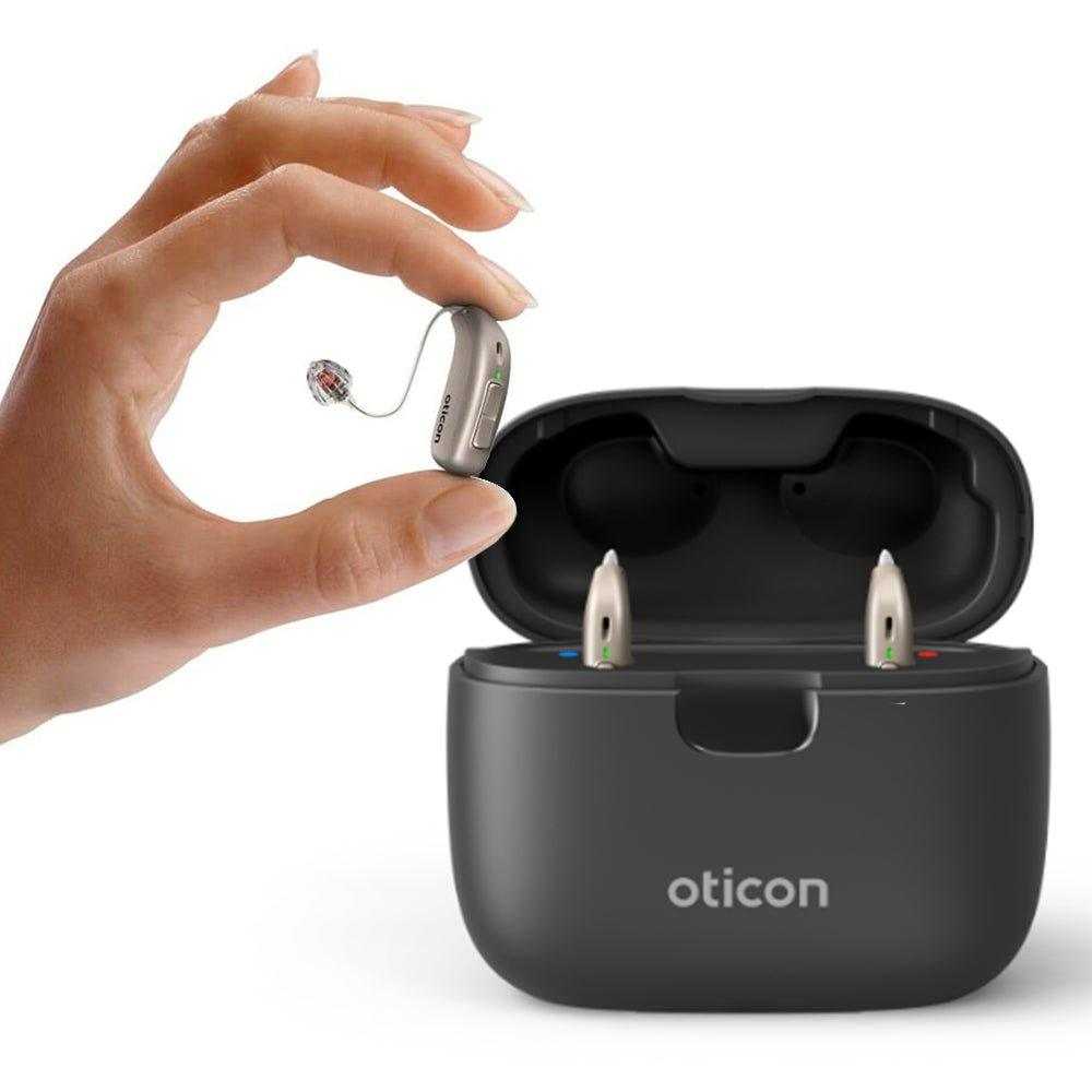 Oticon Zircon 1 Mini RITE Power Rechargeable Hearing Aid - HearUpUSA