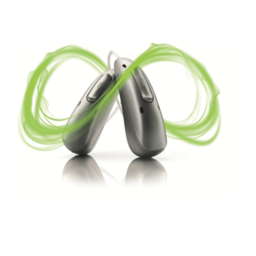 Latest Phonak Audeo I90-Sphere Infinio Dual Chip Artificial Intelligence Premium Rechargeable RIC Hearing Aid